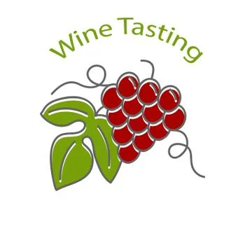 Wine business vector template. Stock Illustration