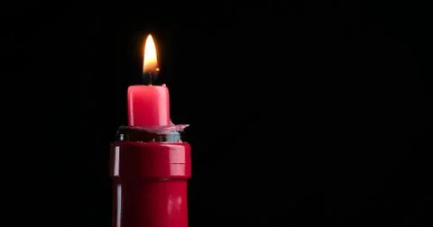 Wine candle Stock Photos