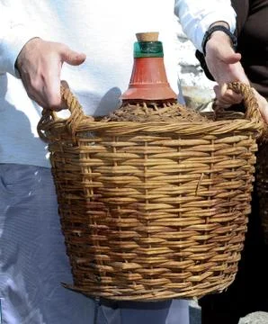 Wine carafe Stock Photos