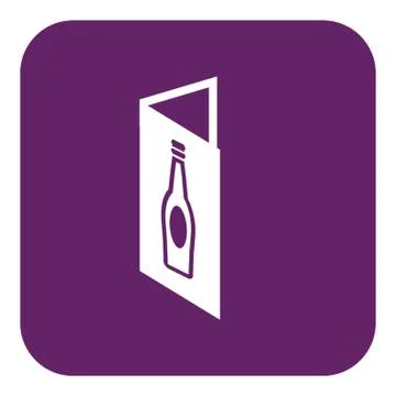 Wine Card Ilustração Stock