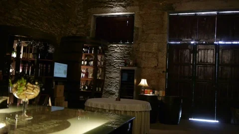 Wine cellar. Stock Footage 80248774