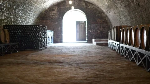 Wine Cellar Video stock 135741363