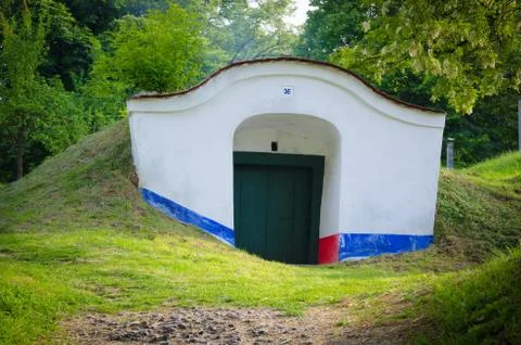 Wine cellar Foto stock