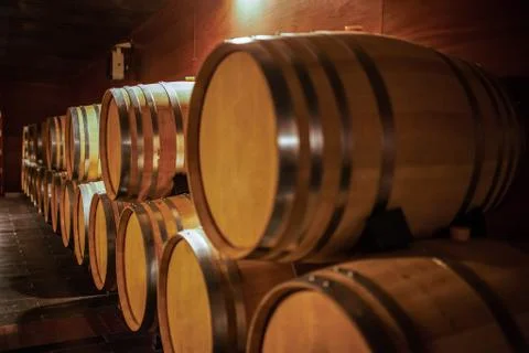 Wine cellar Stock Photos
