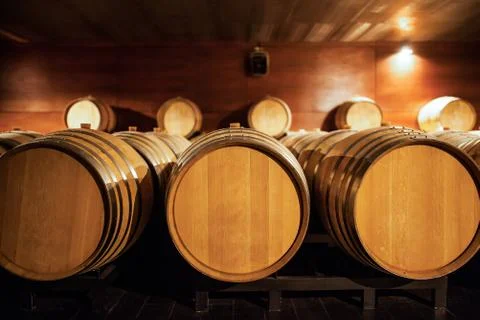 Wine cellar Stock Photos