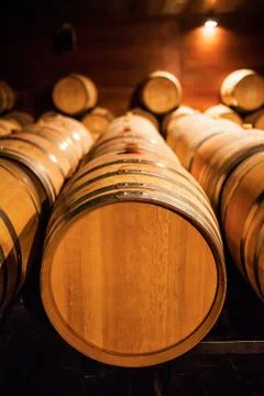 Wine cellar Stock Photos