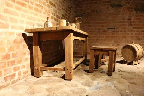 Wine cellar Foto stock