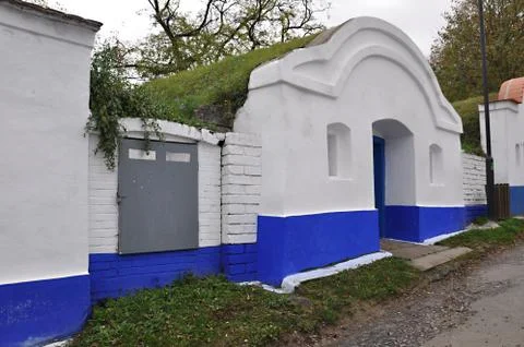 Wine cellars Foto stock