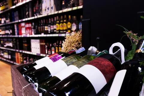 Wine collage Stock Photos