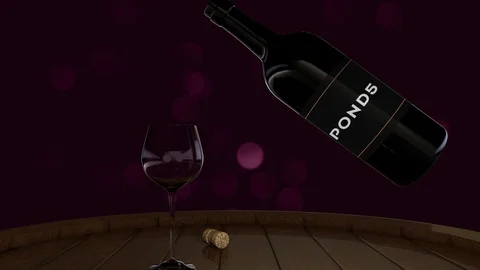 Wine commercial Stock After Effects
