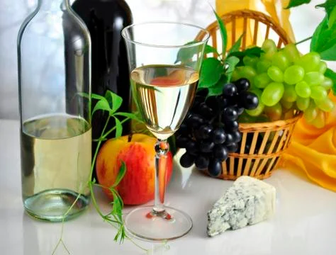 Wine composition Stock Photos