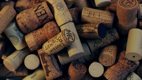 Wine cones cinematic shot Stock Footage 181507314