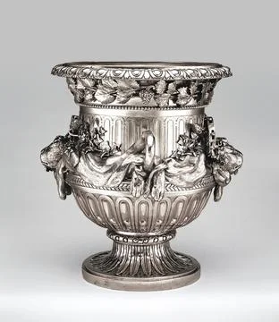 Wine cooler (one of a pair) marked 1781 Ignaz Joseph Wrth Austrian The wine.. Fotos Stock