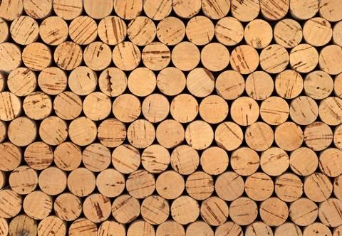 Wine cork background Stock Photos