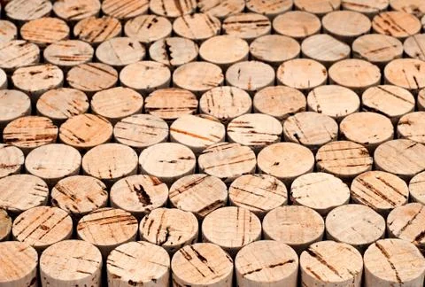 Wine cork background Stock Photos