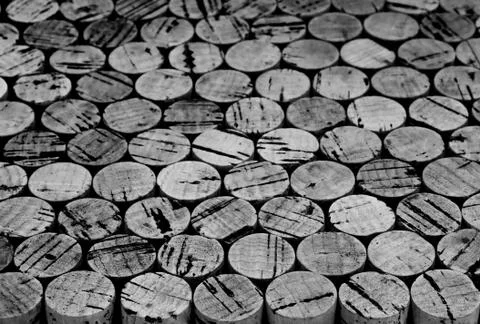 Wine cork background Stock Photos