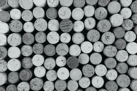 Wine cork background Stock Photos