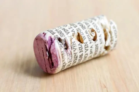 Wine Cork Cap Macro Stock Photos