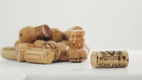 Wine cork Stock Footage 114075465