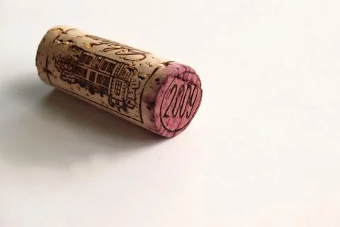 Wine cork Foto stock