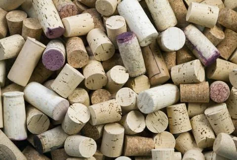 Wine corks background Stock Photos