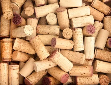 Wine corks background Stock Photos