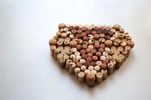 Wine corks gemstone Stock Photos