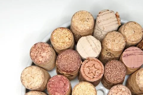 Wine corks Foto stock