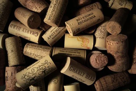 Wine corks Foto stock