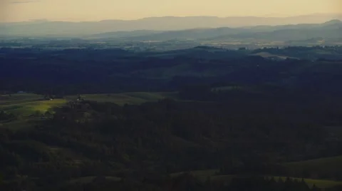 Wine country sunset Stock Footage 44494661