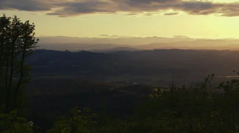 Wine country sunset timelapse Video stock 44494605