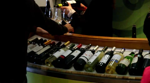 Wine degustation Video stock 32008354