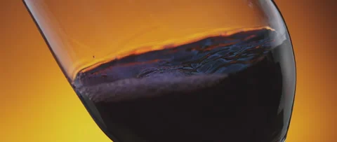 Wine Drop Falling into Red Wine Stock-Footage 247380368