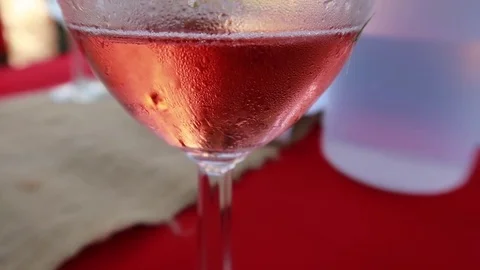 Wine Glass 1 Stock Footage 80630362