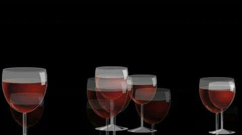 Wine glass Stock Footage 727647