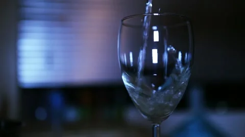 Wine Glass Video stock 10794625
