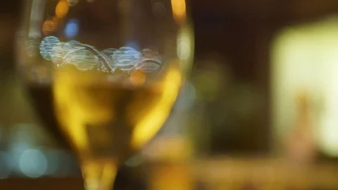 Wine Glass Stock Footage 78380684