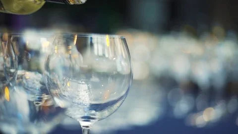 Wine by the glass Stock Footage 85333262