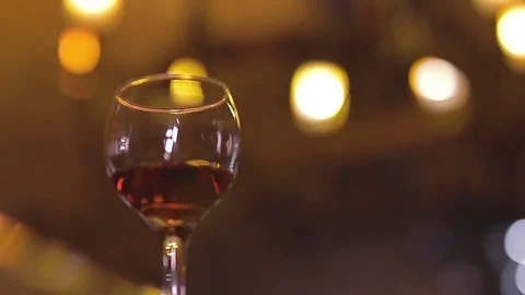 Wine in a glass Vídeos de archivo 85384778