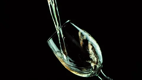 Wine in glass Stock Footage 161108510