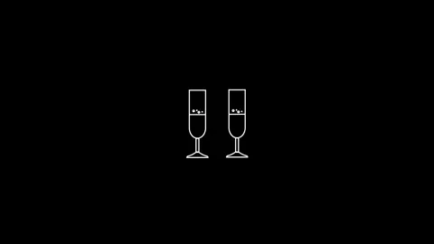 Wine glass Stock Footage 299796442
