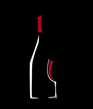 Wine glass icon - Vector Stock Illustration