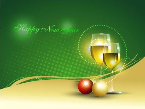 Wine glass Stock Illustration