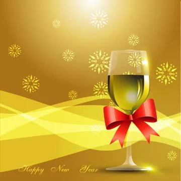 Wine glass Stock Illustration