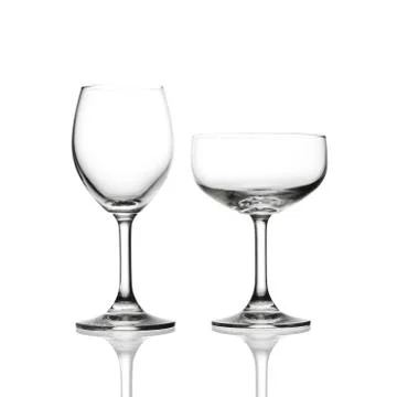 Wine glass isolated Stock Photos