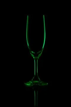 Wine glass isolated Stock Photos