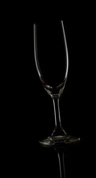 Wine glass isolated Stock Photos