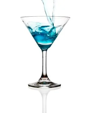 Wine glass isolated Stock Photos