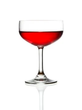 Wine glass isolated Stock Photos