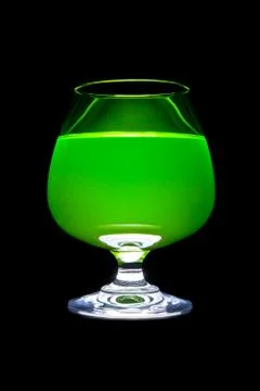 Wine glass isolated Stock Photos